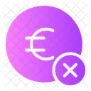 Not Accepted Digital Money Euro アイコン