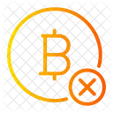 Not Accepted Digital Money Cryptocurrency アイコン