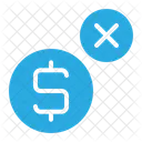 Not Accepted Denied Earning Icon