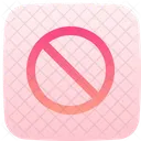 Not Allowed Signaling Prohibition Icon