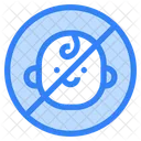 Kids Children Not Allowed Icon