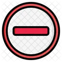 Not Allowed Forbidden No Entry Icon