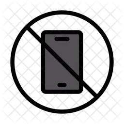 Not Allowed Mobile  Icon