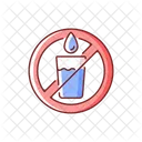 Not Drinking Water Icon