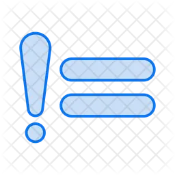 Not equal  Icon