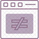 Not Equal Math Mathematics Icon