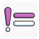 Not Equal Mathematics Maths Icon