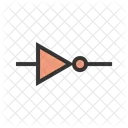 Not Gate Circuit Icon