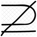 Not A Subset Icon