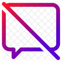 Not Chat Not Visible Icon