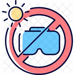 Not leave in sunlight  Icon