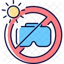 Not leave in sunlight  Icon
