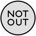 Not Out Umpire Decision Cricket Decision Icon