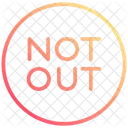 Not out  Icon