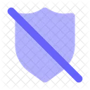 Not Protected Unsecure Unsafe Icon