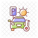 Car Temperature High Icon