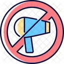 Not Use Hairdryer Icon