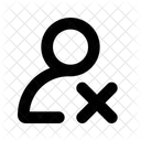 Sign Not Approved Cross Icon