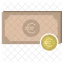 Notas Euro Dinheiro Icon