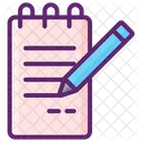 Nota Papel Documento Icono