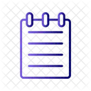 Nota Cuaderno Portapapeles Icon
