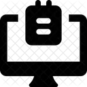 Nota De Computadora Notas De Computadora Nota En Linea Icono