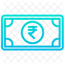 Nota De Rupias Rupias En Efectivo Efectivo Icon