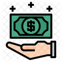 Nota de dólar  Icon