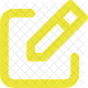 Nota Bloc De Notas Lapiz Icono