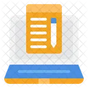 Escritura Edicion Icono Icono