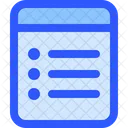 Interfaz De Usuario Interfaz Nota Icon