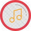 Nota Musical Musica Audio Icon