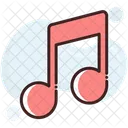 Nota Musical Colcheia Colcheia Ícone