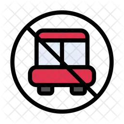 Notallowed Bus  Icon