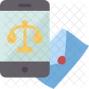 Notary Mobile Certificate Icon