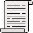 Texto Documento Notas Icon