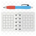Bloco De Notas Notas Planejamento Ícone