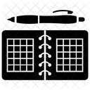 Bloco De Notas Notas Planejamento Ícone