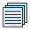 Notas Papel Documento Icon