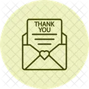 Gracias Notas Gratitud Icono