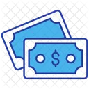 Contas em dólar  Ícone