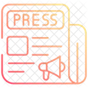 Notas de imprensa  Ícone
