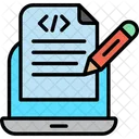 Notas De Programacao Codigo Script Ícone