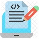 Notas De Programacion Codigo Script Icon