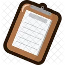 Notas De Treino Ícone