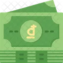 Billetes De Vietnam Dong Vietnamita Moneda De Vietnam Icono