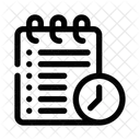 Notas Digitais Cronometro Lembrete Ícone