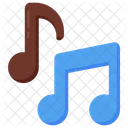 Notas Musicais Musica Colcheia Icon