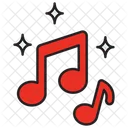 Notas Musicales Musica Cancion Icono