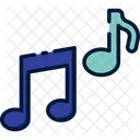 Notas Musicales Tono De Audio Tono Icono